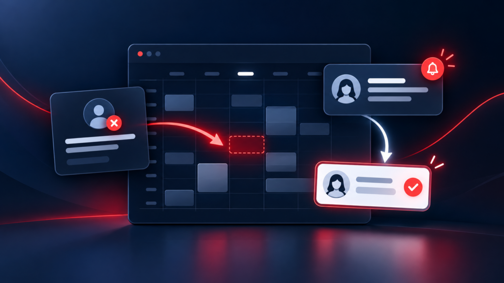Booked & Busy™ appointment recovery and rebooking workflow