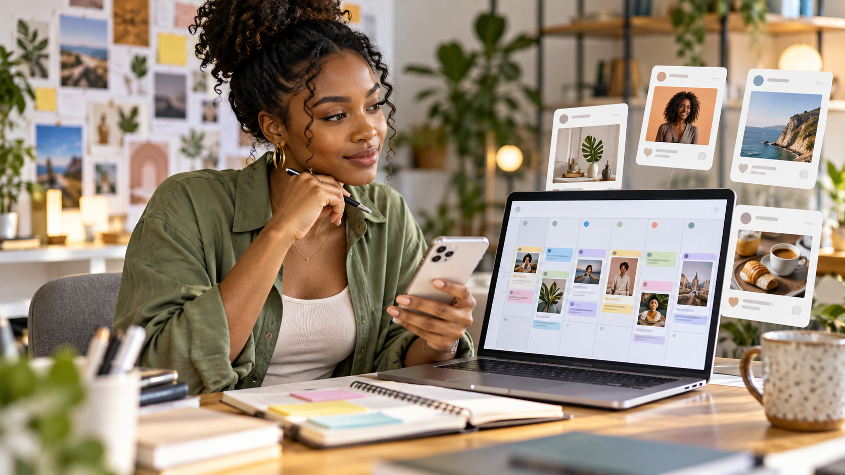 OmniPost™ AI social content and publishing workflow for entrepreneurs
